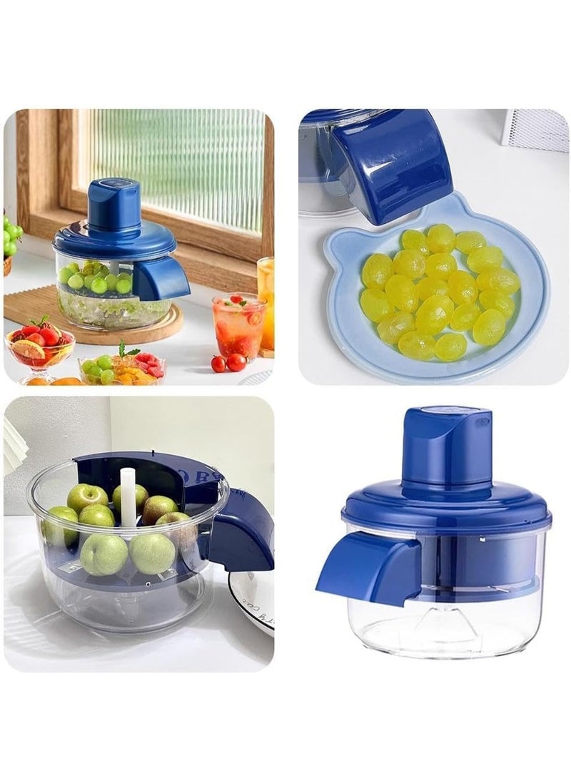 آلة تقشير العنب الكهربائية، آلة تقشير الثوم والطماطم الأوتوماتيكية، مقشرة الثوم الكهربائية، قابلة لإعادة الشحن، آلة فواكه تجارية ذكية للكرز والطماطم، (قطعة واحدة) - Image 2